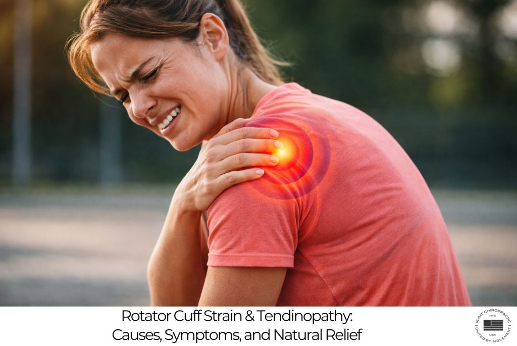 Rotator Cuff Strain & Tendinopathy Causes, Symptoms, and Natural Relief